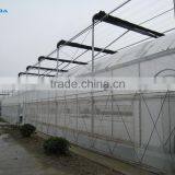 Large Plastic Film Multi-span Greenhouse Poly Covering Greenhouse thumbnail-1