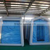 Folding Portable Inflatable Shower Decontamination Tent for Fire Fighting thumbnail-3