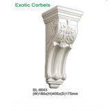 GL-6043 Gypsum-like Corbel Polyurethane Decorative Bracket thumbnail-1