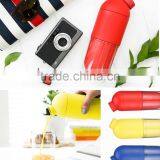 Easy Drink Sports Portable Plastic Corn Capsule Bottle With Cup / Environmental Protection Cup/plastic Water Korea thumbnail-6