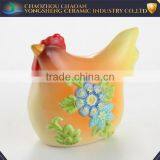 Beautiful Ceramic Chicken Christmas Home Decoration thumbnail-3