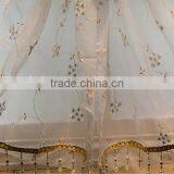 Charming Mediterranean Style Girl's Bedroom Romantic Floral Tulle Voile Door Window Sheer Curtain thumbnail-4