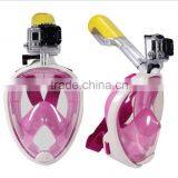 2017 Hot-selling Children/Adult Full Dry Diving Mask, Magic Swimming Diving Snorkel With Gopro Housing thumbnail-1