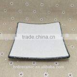 Stocked White Porcelain Square Dish/food Dish/soap Dish/salad Bowl thumbnail-6