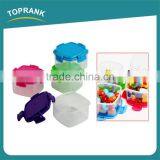 4pcs Mini Candy Food Fruit Snack Storage Box Square Plastic Food Storage Container thumbnail-1