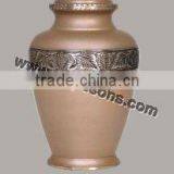 Brass Decorative Urns for Cremation | Going Home Urns | Discount Cremation Urns thumbnail-1