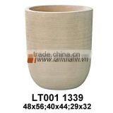 Vietnam Round Stylish Light Scratch Terracotta Planter thumbnail-1