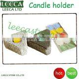 Home Decor Natural Stone Tea Light Holder thumbnail-1