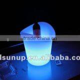 PE Material Plastic Modern RGB LED Beer Bucket/ice Bucket thumbnail-2