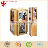 Wooden Multi-Pocket Literature Display Rack