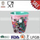 Hot Selling Melamine Wholesale Two Tone Coffee Mug With Custom Printing thumbnail-1