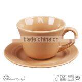 Pure Color Antique Cups and Saucers thumbnail-1