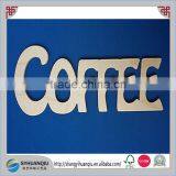 Wooden Plaque Word Letters , Home Wall Door Decoration Art Craft