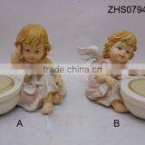 2016 Hot Sale Angel Design Wedding Candle Holder thumbnail-1