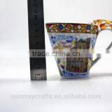 OEM High Quality Custom Parque Giiell Souvenir Ceramic Cup for Sale thumbnail-5