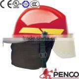 Fire Fight Helmet Black Bright Nomex Neck Protected Fire Resistant Outshell Escape Fireman Wearing thumbnail-2