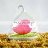 Dimmable Lamp 3d Bird LED Night Light With Rotary Handle and Battery,in Indoors and Outdoors Color Pink thumbnail-2