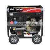 5kw Diesel Engine Generator Strong Square Frame With Big 4 Wheels Generator Manufacturer thumbnail-2