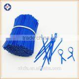 Packaging Materials Single Wire Flat Plastic Coated Twist Tie thumbnail-5