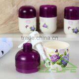 2017 Wholesale Colorful Plastic Bathroom Accessories Set thumbnail-6