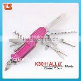 2014 New "stock" New Best Pocket Multi/Pocket Knife/Mini Tools (K3011ALLred) thumbnail-1