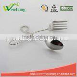 WCJ151 Premium Utility Whole Stainless Steel Food Tongs Fork and Spoon Set Low Price thumbnail-3