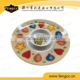 Melamine Regular Partition Fruit Plate thumbnail-2