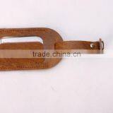 Custom Logo Leather Luggage Tag Name Tag thumbnail-4