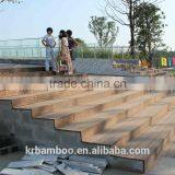 20mm Thickness Carbonized Thermo Treated Top Quality Bamboo Decking thumbnail-5
