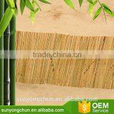 Factory Green Color Natural Dyed Bamboo Reed Cane Natural Fencing Roll thumbnail-3