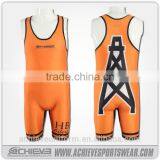 Custom Kids Wrestling Singlet/ Cool Dry Wrestling Singlets thumbnail-6