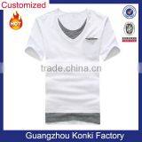 China Directly Supplier 100%cotton 95 Cotton /5 Elastane T-shirt Blank T-shirt