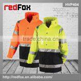 Fluorescent High Visibility Traffic Safety Jacket thumbnail-3