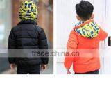 2016New Design Short Hoody Kid Down Jacket thumbnail-4