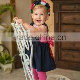 Summer Family Matching Clothing Short Sleeve/sleeveless Mother Daughter Matching Dress thumbnail-2