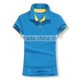 T Shirt Manufacturing China 100 Cotton Custom Ladies Polo Shirt thumbnail-2