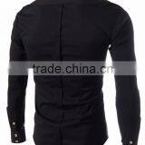 Factory Supply Cheap Long Sleeve Men White Business Dress Shirt thumbnail-5