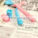 Creative Stationery Finger Shape Ballpoint Pen Flexible Silica Gel Pen Office & Student Pen thumbnail-4
