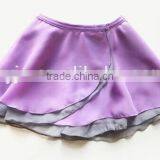Purple and Grey Double Wrap Skirt, Pink Single Wrap Skirt thumbnail-1