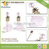 Fashion Jewelry Pineapple Shaped Simulated Pearls Hot Stud Earrings thumbnail-4