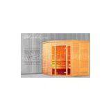 German Traditional Saunas, Sold Wood 4 Person Sauna Room thumbnail-1