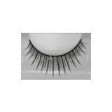 100% Hand Made Natural False Eyelashes , Fabric Material Artificial Eyelash