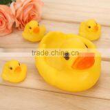 Hot Sale Funny Rubber Yellow Duck Toys Bath Toy For Kids thumbnail-2