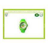 Sweet Europe Kids Cartoon Watches , Green Water Resistant Watches