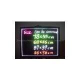 Fluorescent Led Writing Board