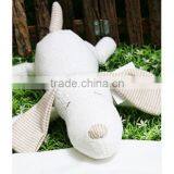 Wholesale 100% Organic Plush Dog Baby Teething Toy Doll thumbnail-3