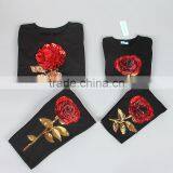 B22627A 2017 Children's Autumn Embroidered Sequins Casual Wear Clothing Sets thumbnail-3