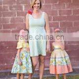 Fashionable Wholesale Mother Daughter Clothes, Mother Daughter / Child Matching Dress
