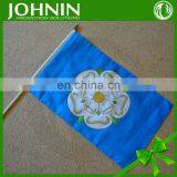 Eco-friendly Custom Advertise Outdoor Fabric Polyester Held Hand Flag thumbnail-6