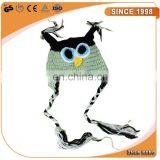 Custom Winter Hand Knitted Crochet Wool Girl Baby Hat thumbnail-4